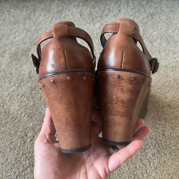 Dansko Franka Bootie Brown Leather Size 40 / 9 - Picture 7 of 9